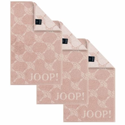 JOOP! Gastendoekje Classic Frottier Een maat, 30x50 Set van 3