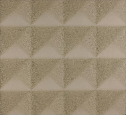 Dutch Wallcoverings Vliesbehang leer pyramide - beige