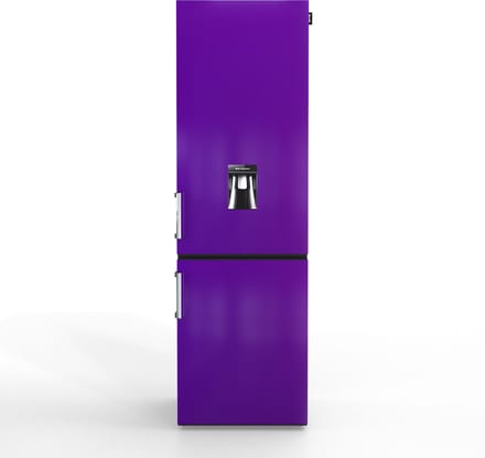 Nunki Large H2O – Koel-vriescombinatie – Waterdispenser – E-klasse – 268 liter – Plum Explosion Gloss