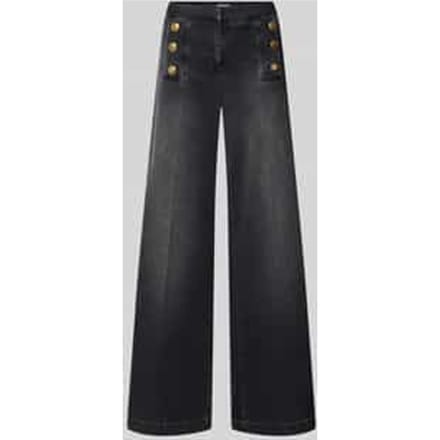 Wide & loose fit jeans van katoenmix model 'BRIDGET'