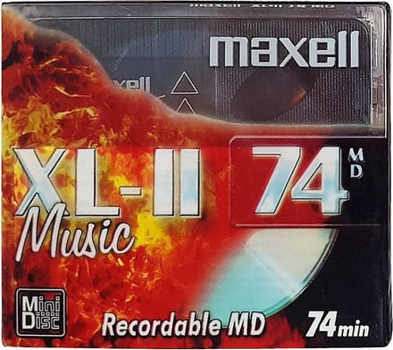 Maxell MiniDisc XL-II 74 min.