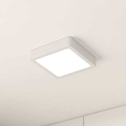 EGLO LED opbouwpaneel Fueva 5 IP20 830 wit 16x16cm