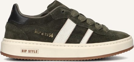 Hip H1102 Sneakers - Kids - Donkergroen - Maat 34