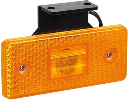 LED zijlicht oranje 106x46 24V