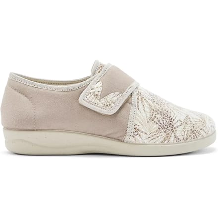 Stretch stof klittenband sneaker dames Pédiconfort
