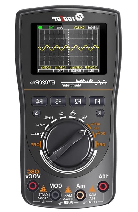 Handheld Oscilloscope - Meetinstrument Combinatie - Elektronica Testen - 2-in-1 Functie - 10MHz Bandbreedte - Multicolor