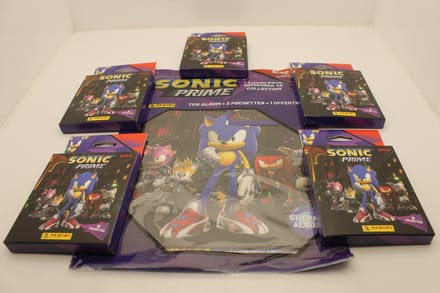 Stickerset Panini Sonic Prime (FR) 8 Onderdelen