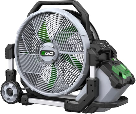 EGO FN1800E Accu Ventilator met Vernevelingsfunctie