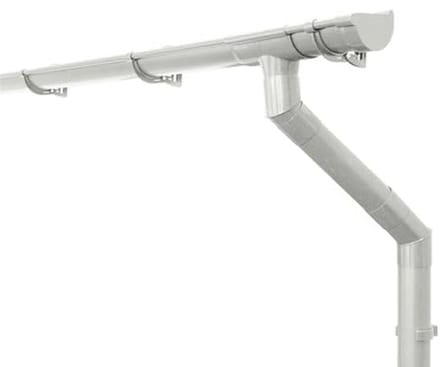 Dakgotenset Halfrond 125mm 4m voor Professionele Dakafvoer