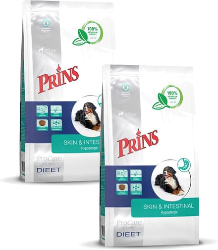 Prins Procare Diet Croque Skin Support Eend - Hondenvoer - 2 x 10 kg