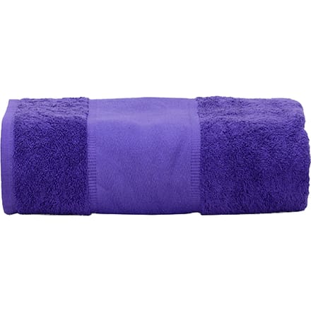 ARTG Print-Me Grote Handdoek (Paars)