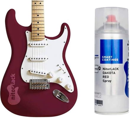 NitorLack Nitrocellulose Lak Dakota Rood voor Gitaar