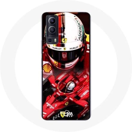 Vivo Y72 Formule 1 Sebastian Vettel F1 rode behuizing rood