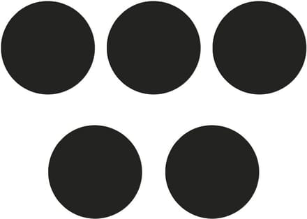 5 stuks Zelfklevende Deurstoppers Set - Transparant Siliconen Beschermers voor Deurklink