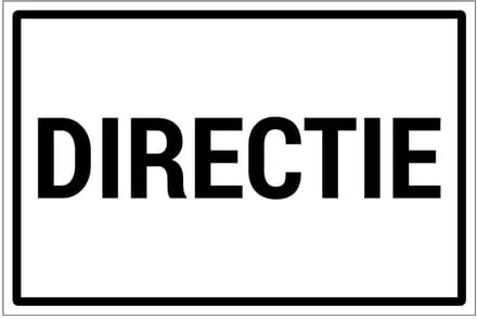 Directie bord | gecoat dibond materiaal | 30 x 20 cm