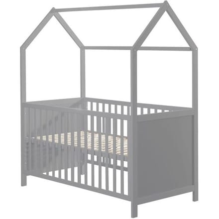 ROBA Kinderbed 70 x 140 cm (Taupe, 70x140)