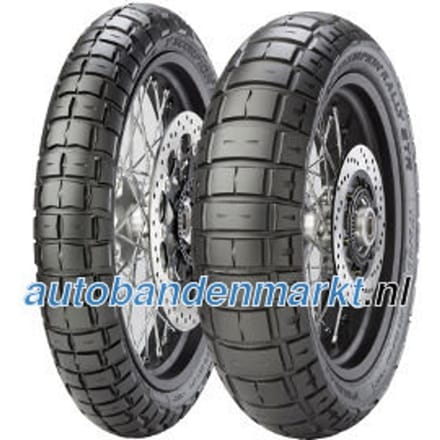 Pirelli Scorpion Rally STR ( 120/70 R18 TL 59V M+S keurmerk, M/C, Voorwiel DOT2021 )