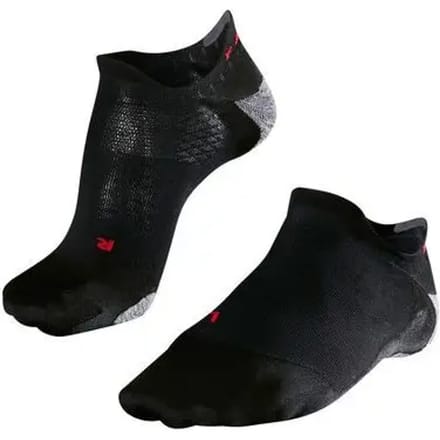 FALKE RU5 Race Invisible anti-blaar functioneel materiaal hardloopsokken dames zwart - maat 41-42