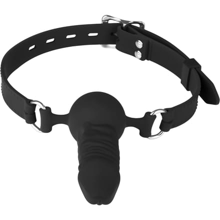 Rimba - Siliconen Gag Met penis