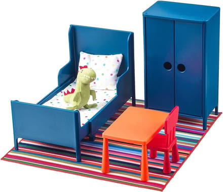Poppenmeubilair Slaapkamer Speelgoedhuis Huis