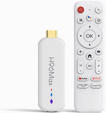 Smart TV Stick - Android Media Player - Streamen Thuis - WiFi 6 Connectiviteit - 7.77 x 3.06 cm - Zwart