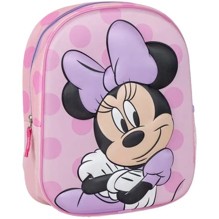 Schoolrugzak Minnie Mouse Roze 25 x 31 x 10 cm