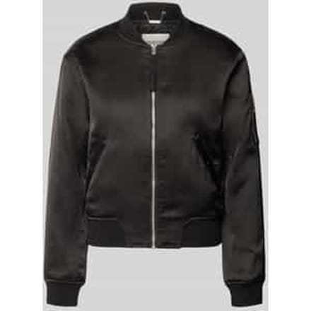 regular fit bomberjack met opstaande kraag model 'Beth'