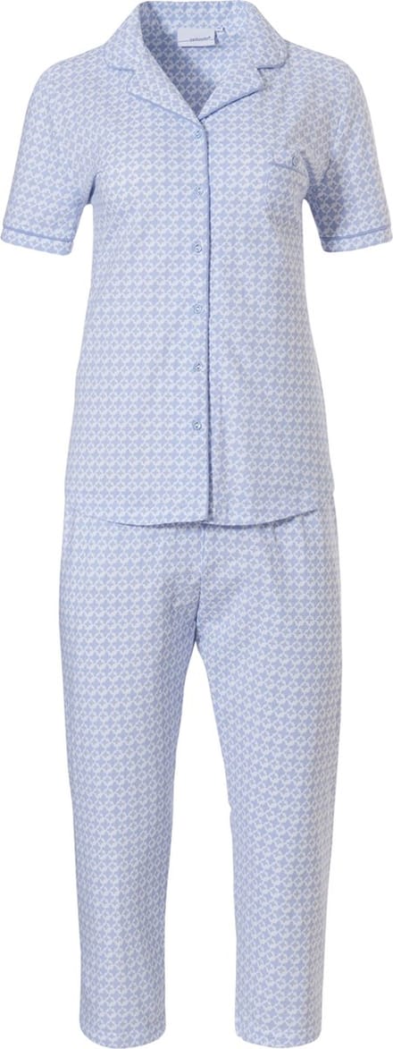 Pastunette - Soft Blue - Dames Pyjamaset - Blauw - Maat 50