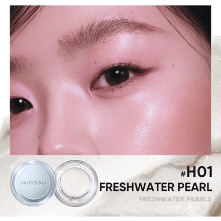 Judydoll - Mint & Lilac Highlight Balm - 3 Colors #H01 Freshwater Pearl - 6g