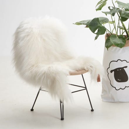 SHEEPY® | Schapenvacht | Nalá (Wit) M (100-105cm) - Sheepy.cc