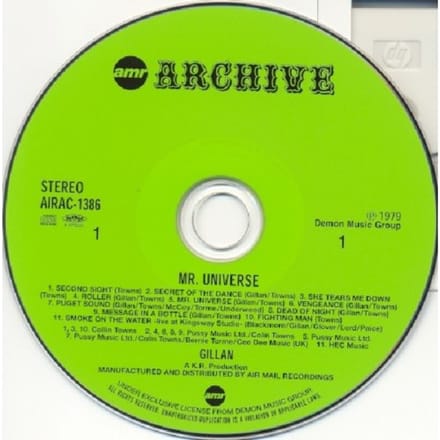 Mr. Universe + 1 -Ltd- - Gillan