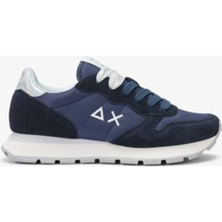 Sun 68 Dames Sneaker Ally Gold Silver 07 Navy Blue | Blauw | Maat: 36
