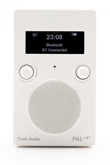 Tivoli Audio - PAL+Bluetooth - Draagbare DAB+ radio - Wit