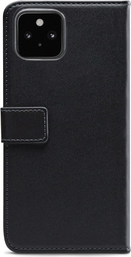 Mobilize - Google Pixel 5 Hoesje - Elite Gelly Wallet Book Case Zwart