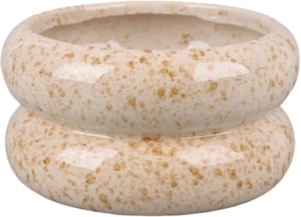 House of Nature Pot Crossfield beige 20cm
