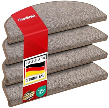 Betaalbare trapmatten - 15 stuks semi-cirkel en rechthoekig in 11 kleuren