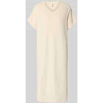 t-shirtjurk met V-hals