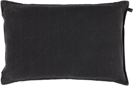 Overseas Canvas Kussen - 40 x 60 cm - Black