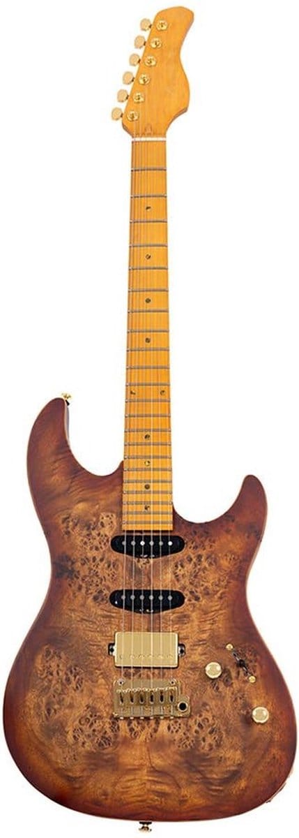 Sire S10 HSS ST-Style Elektrische Gitaar Naturel