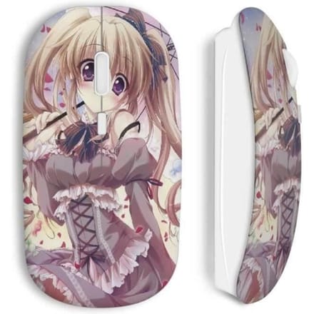 Souris sans fil kawaii girl umbrella