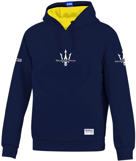 Sparco Maserati Hoodie - Marineblauw/Wit