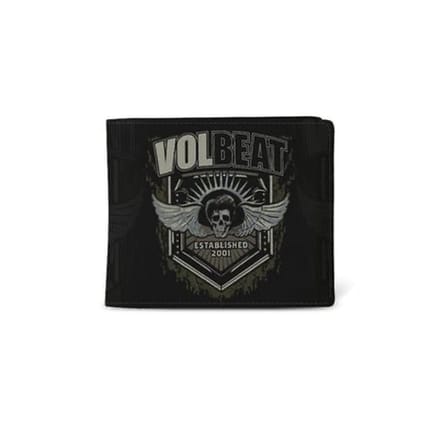 Rocksax Volbeat - ESTABLISHED Portemonnee - Zwart