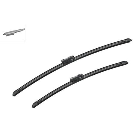 Wisserblad BOSCH Aerotwin 3 397 014 00T, 625/500mm, Voor, 2 Stuk