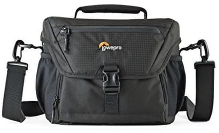 Compacte camera schoudertas met snelle toegang