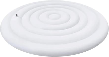 Ronde Opblaasbare Hoes voor Buiten-Spa en Jacuzzi - Warmtebehoudend en Stofdicht