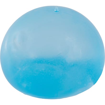 PANDAH Squeeze sugar Transparant MEGA bal 10 cm 3 assorti (blauw, groen en oranje)