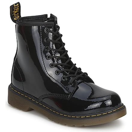 Dr. Martens  Laarzen JR BLACK PATENT LAMPER