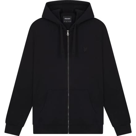 Lyle & Scott Hoodies Zip Through Hoodie Zwart