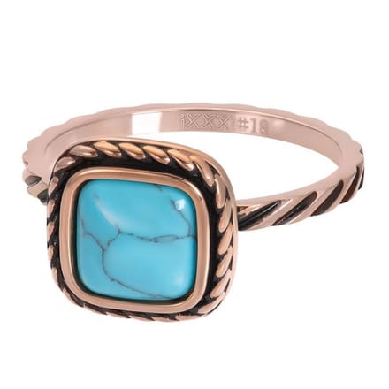 iXXXi Vulring Summer Turquoise Rosé | Maat 15 (gewone ringmaat 17)