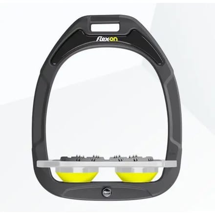 Platte Ultra Grip Beugels Antraciet/Grijs/Geel Flex-On Green Composite
